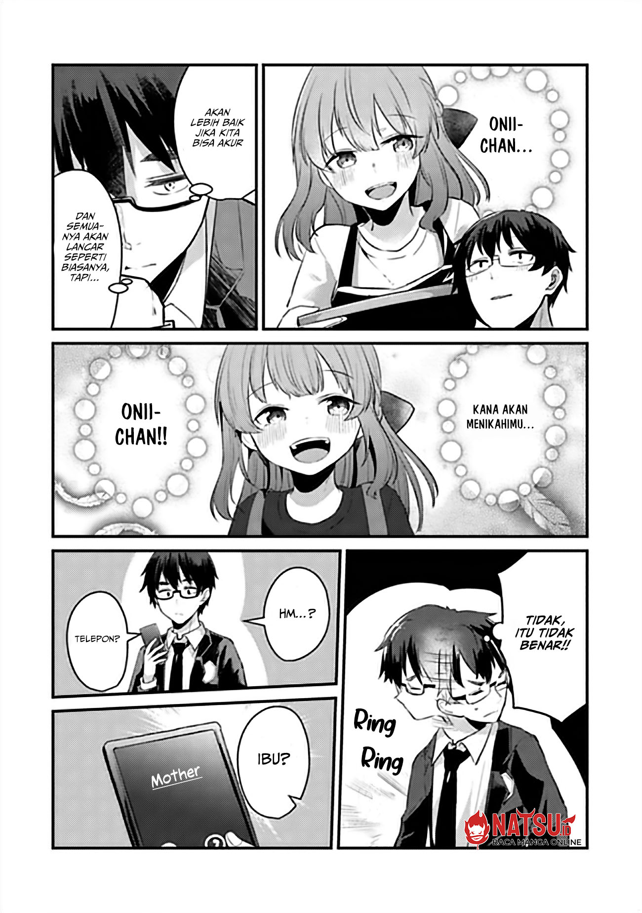 You Weren’t My Sister, But My Fiancee!? (Omae Imouto Janakute Iinazuke Datta no ka yo!?) Chapter 8 Gambar 3