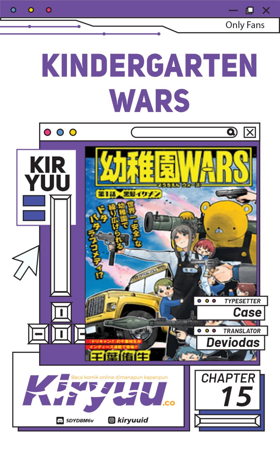 Baca Komik Youchien Wars Chapter 15 Gambar 1