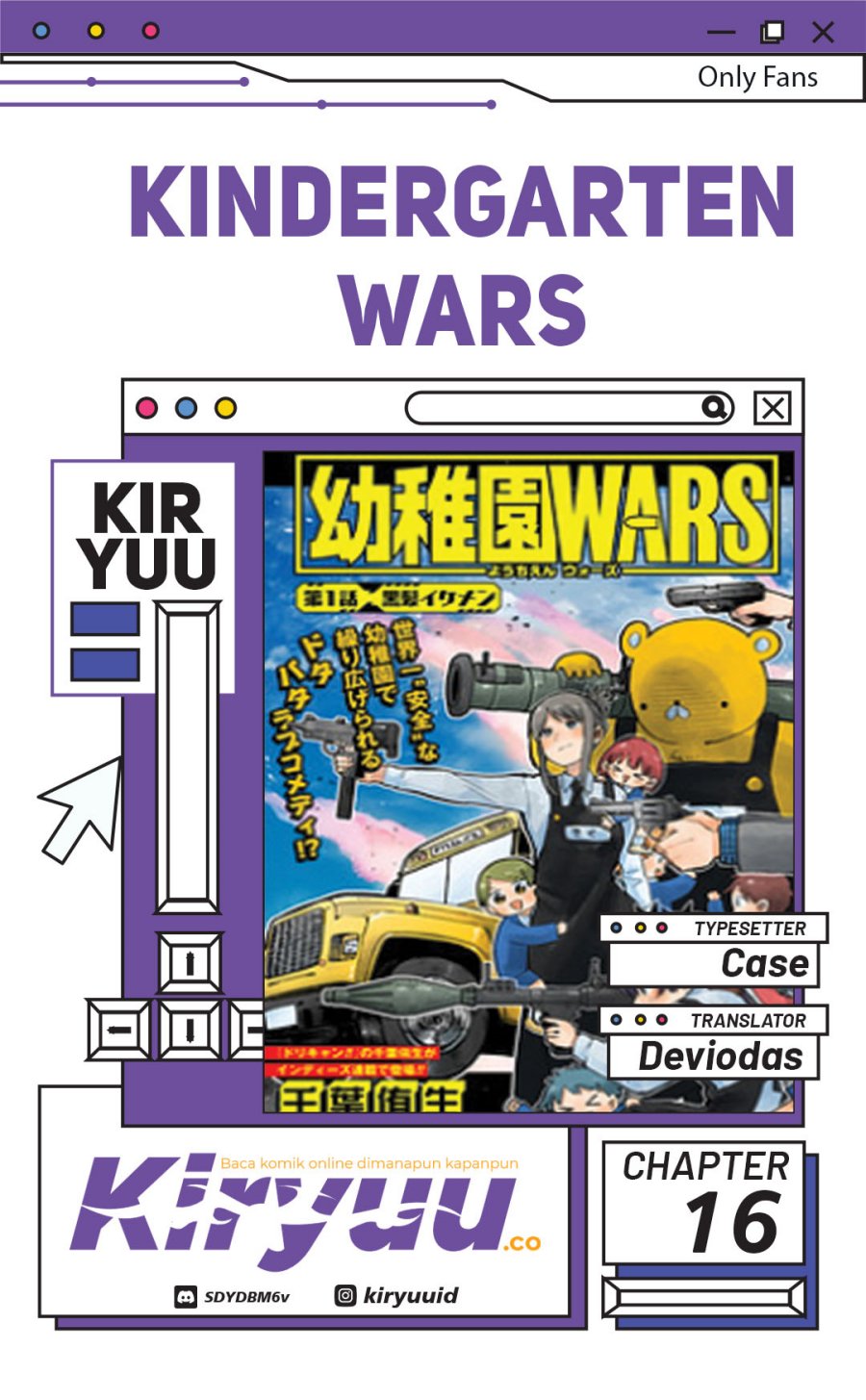 Baca Komik Youchien Wars Chapter 16 Gambar 1