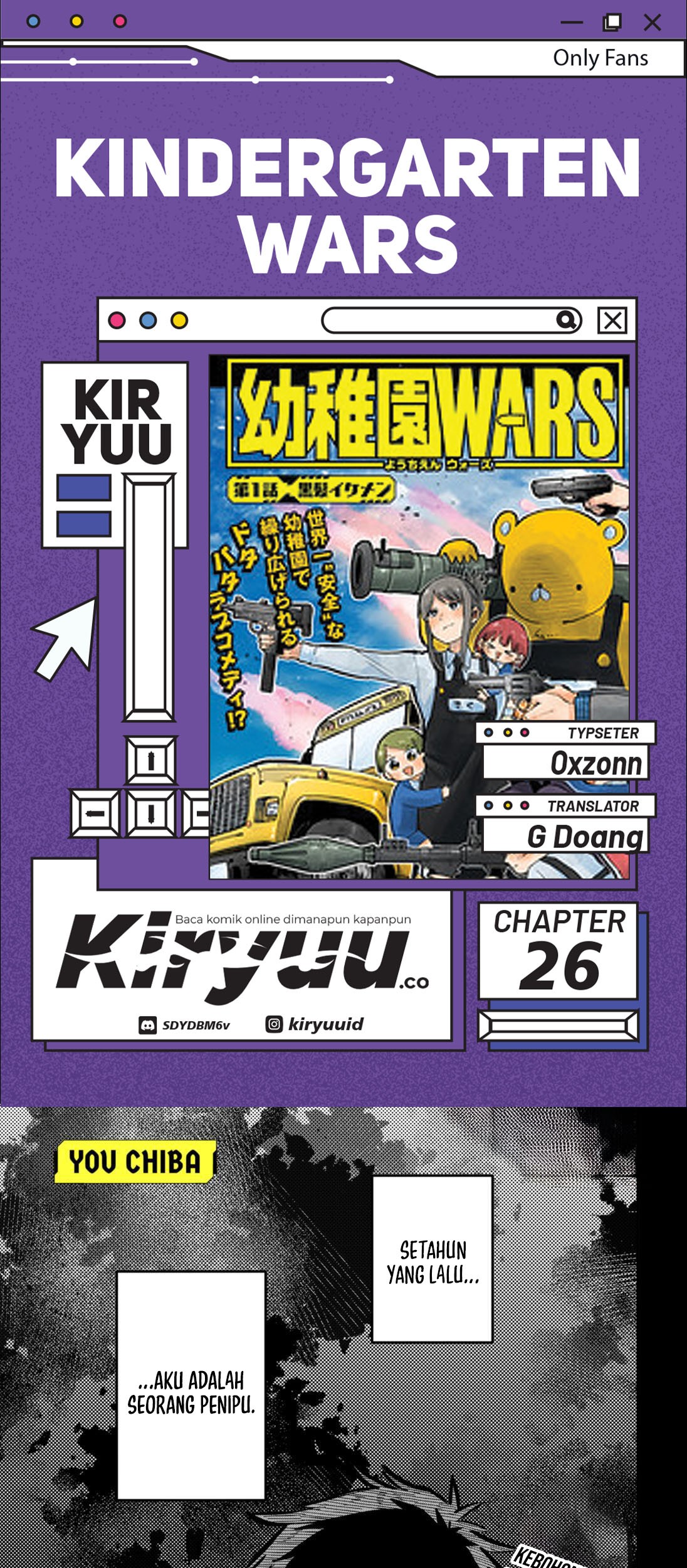 Baca Komik Youchien Wars Chapter 26 Gambar 1