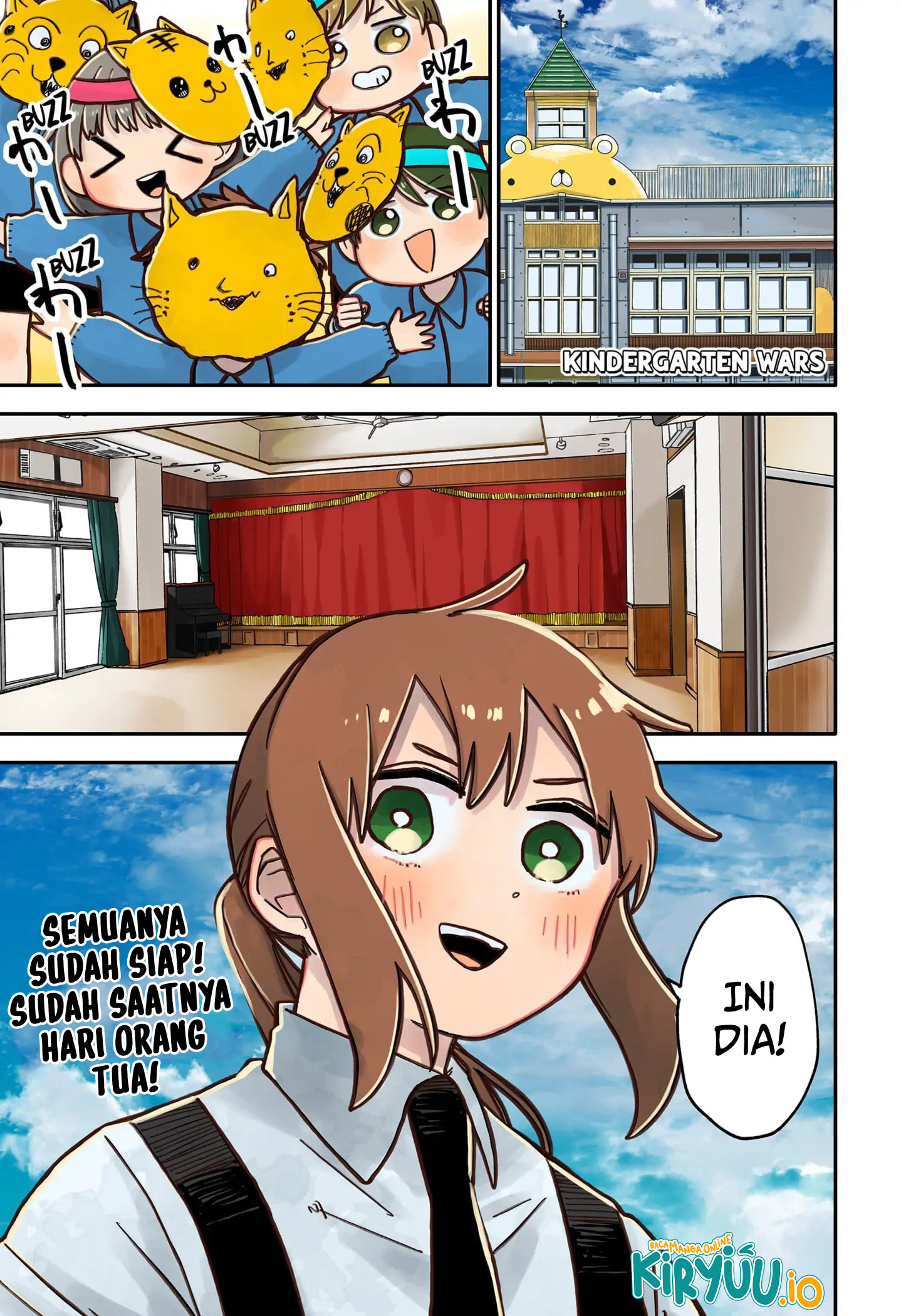 Baca Komik Youchien Wars Chapter 45 Gambar 1