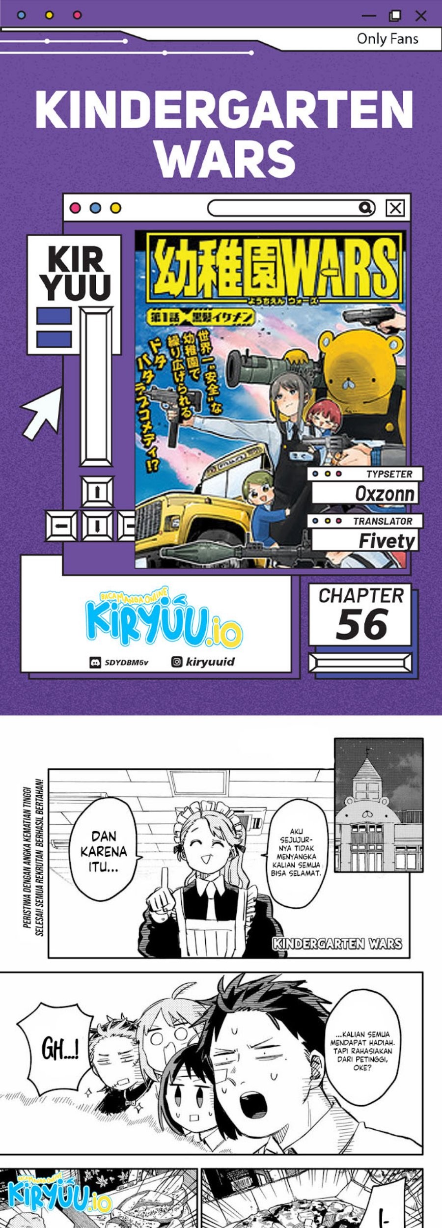 Baca Komik Youchien Wars Chapter 56 Gambar 1