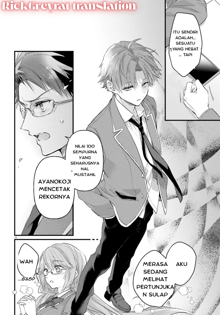 Youkoso Jitsuryoku Shijou Shugi no Kyoushitsu e 2-nensei-hen 2nd Stage Chapter 1.2 Gambar 3