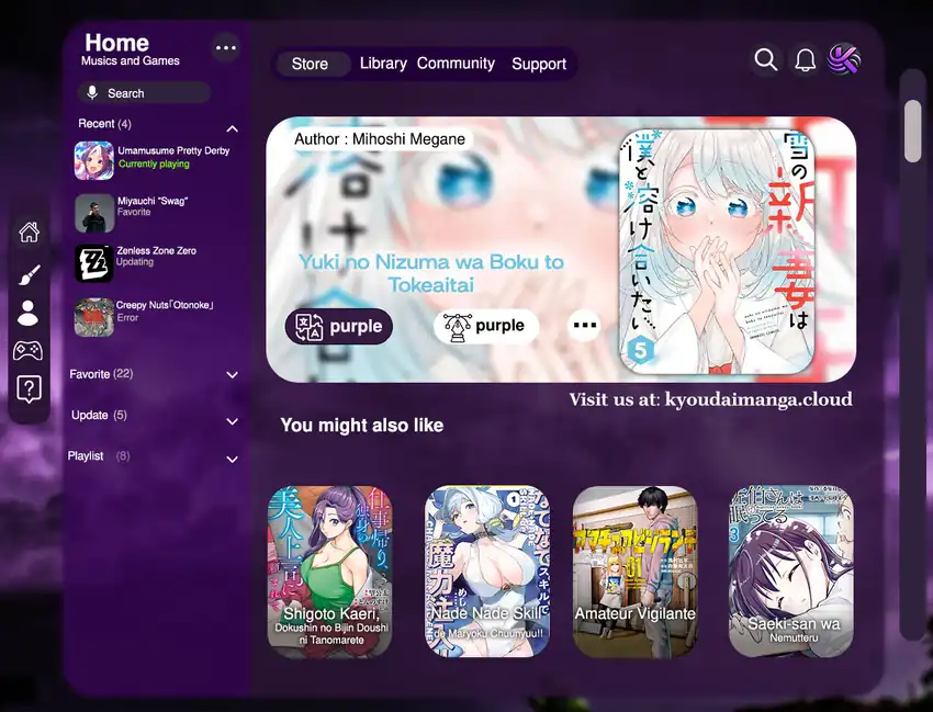 Baca Komik Yuki no Niiduma wa Boku to Tokeaitai Chapter 22 Gambar 1