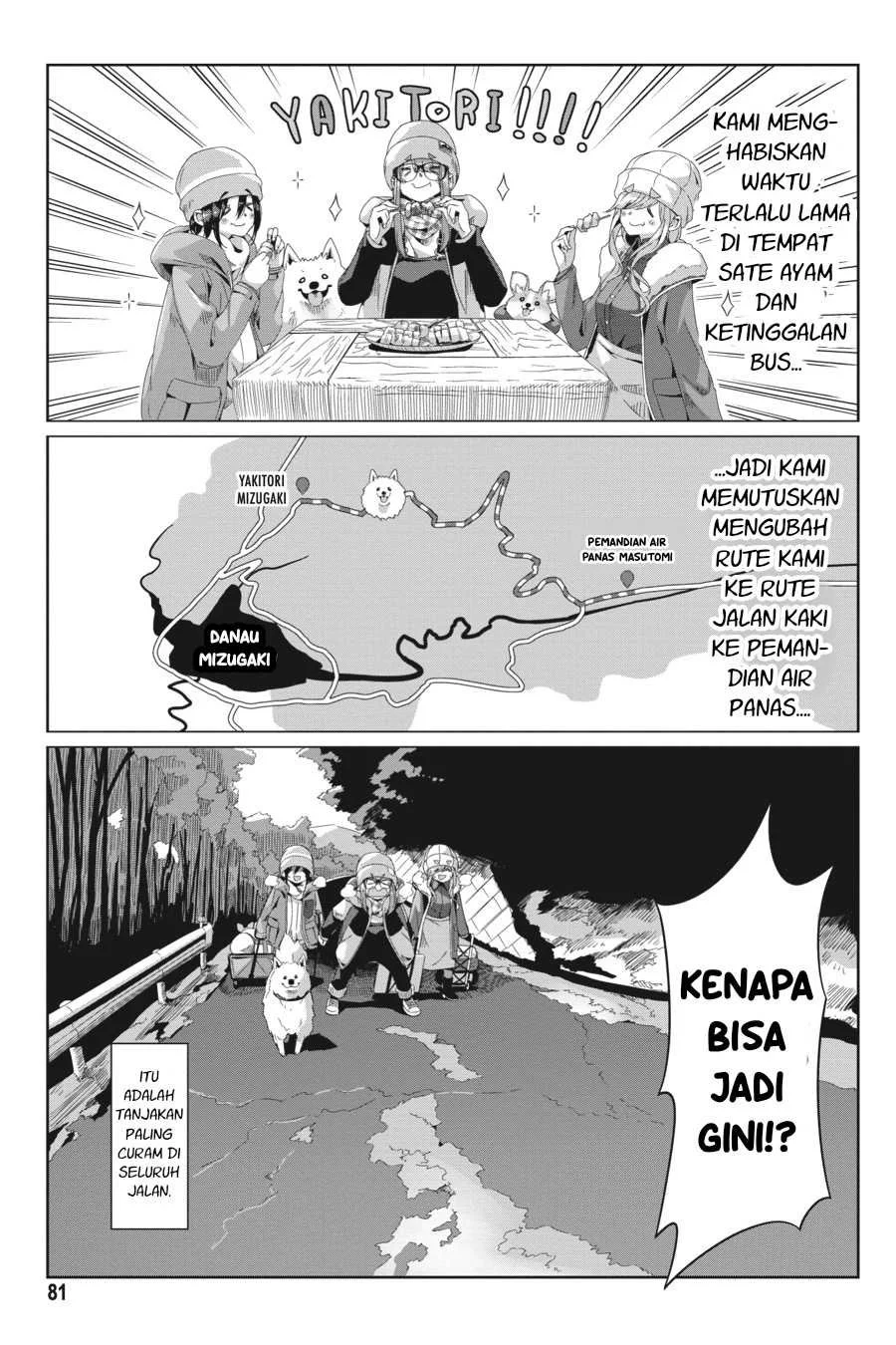 Baca Komik Yuru-Camp Chapter 67 Gambar 1