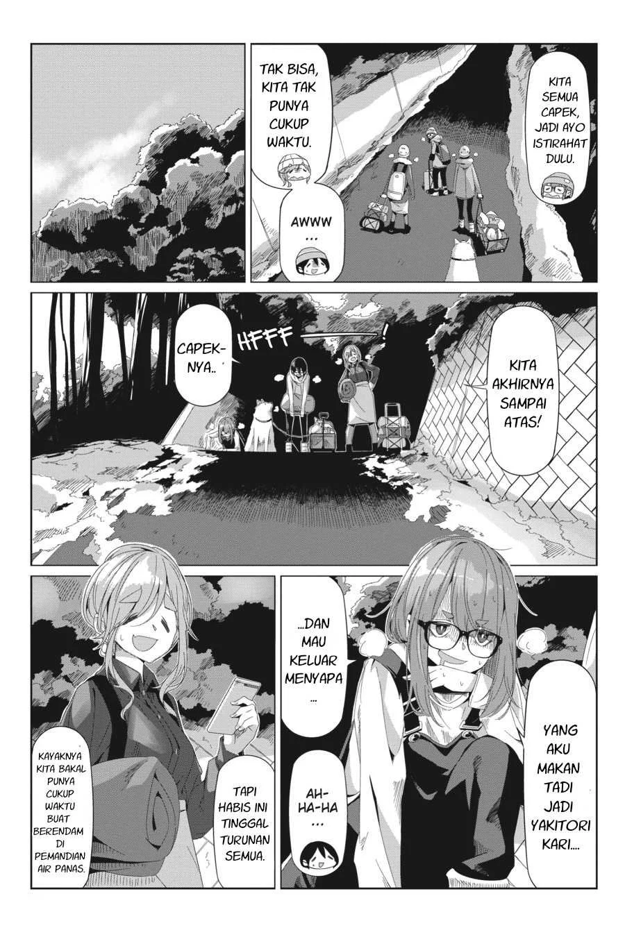 Yuru-Camp Chapter 67 Gambar 5