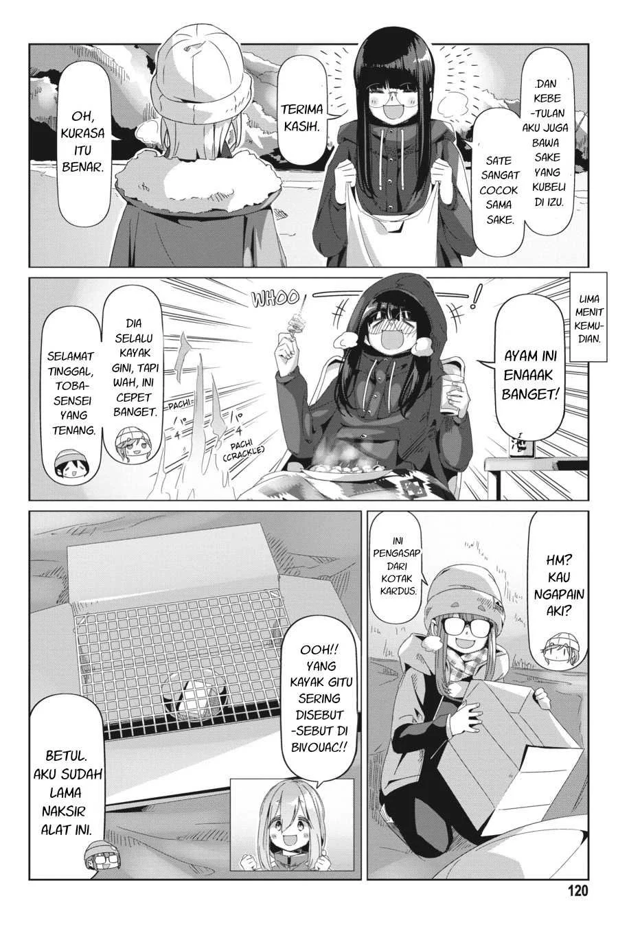 Yuru-Camp Chapter 68 Gambar 15