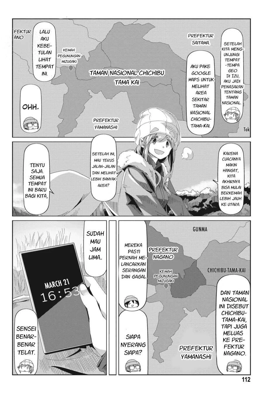 Yuru-Camp Chapter 68 Gambar 7