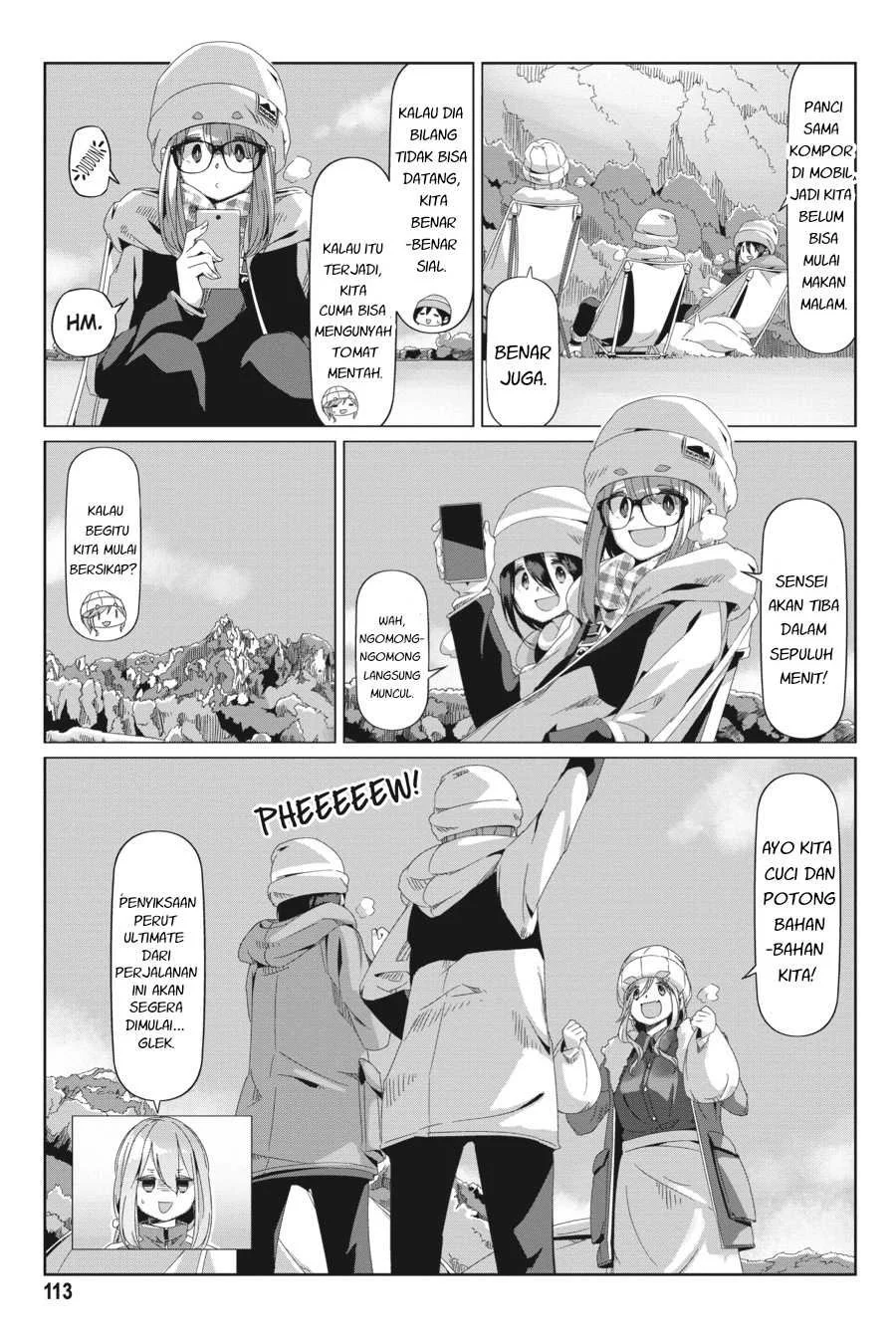 Yuru-Camp Chapter 68 Gambar 8