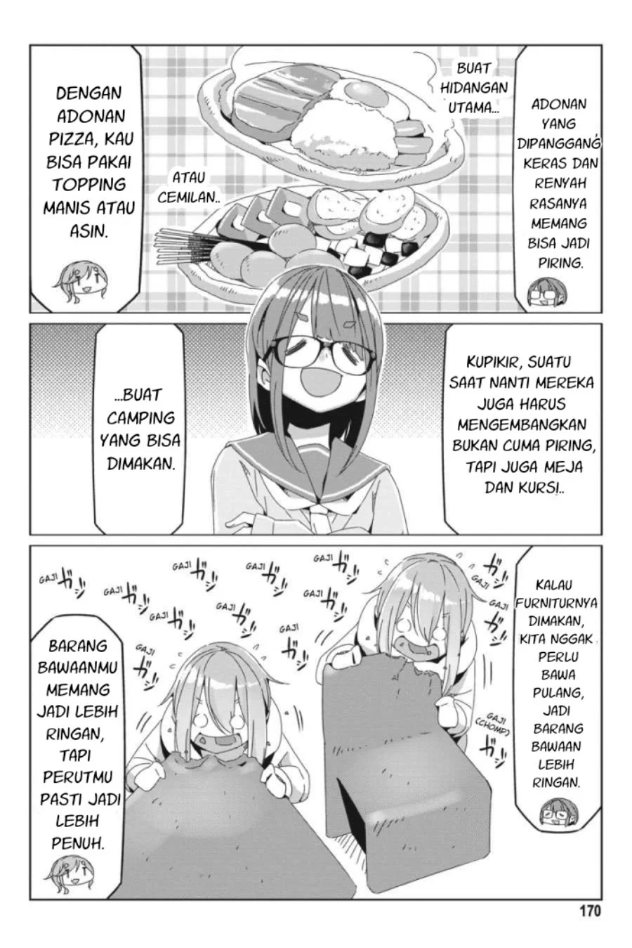 Yuru-Camp Chapter 69.5 Gambar 12