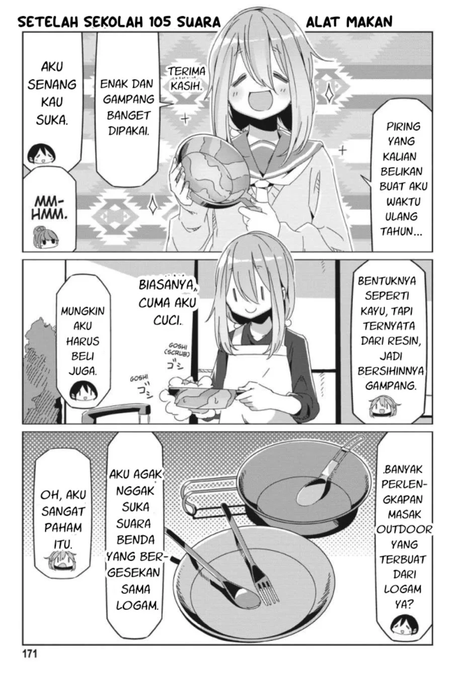 Yuru-Camp Chapter 69.5 Gambar 13