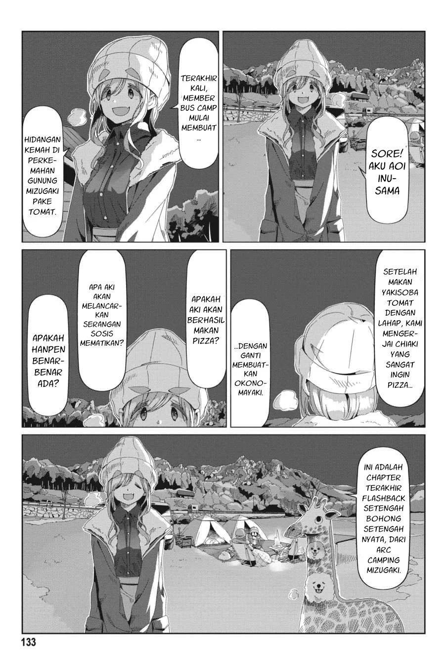 Baca Komik Yuru-Camp Chapter 69 Gambar 1