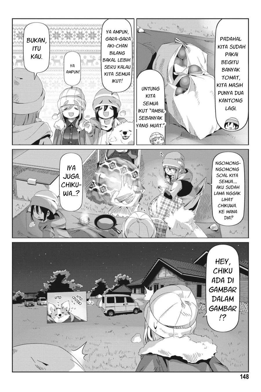 Yuru-Camp Chapter 69 Gambar 17