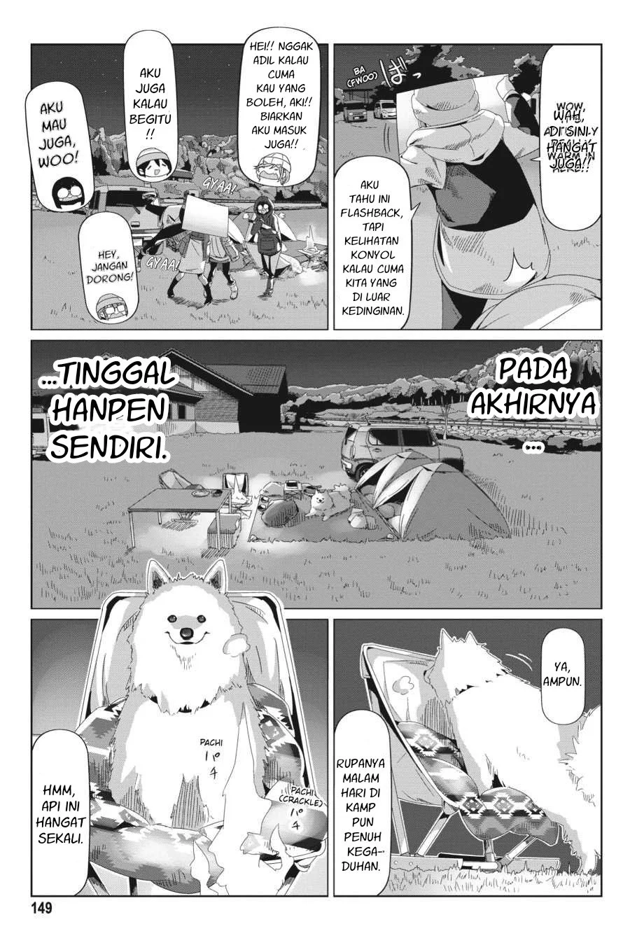 Yuru-Camp Chapter 69 Gambar 18