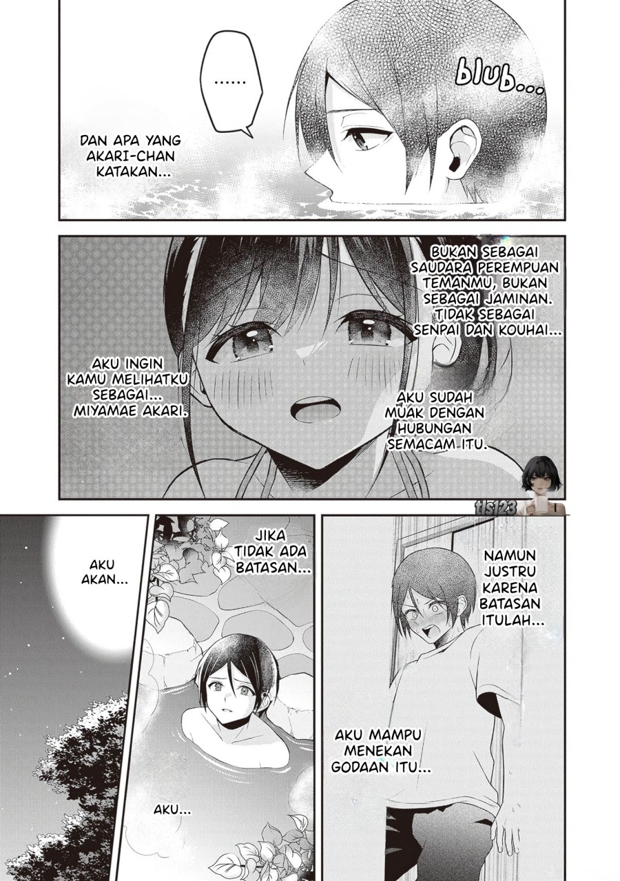 Yuujin ni 500 Yen Kashitara Shakkin no Kata ni Imouto wo Yokoshite Kita Nodakeredo, Ore wa Ittai Dou Sureba Iindarou Chapter 12 Gambar 3