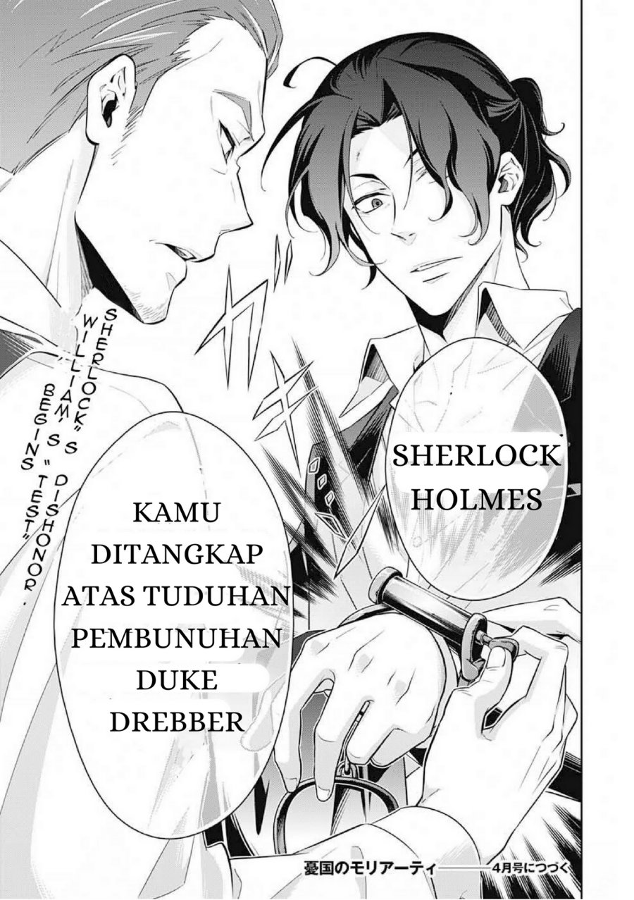 Yuukoku no Moriarty Chapter 7 Gambar 45