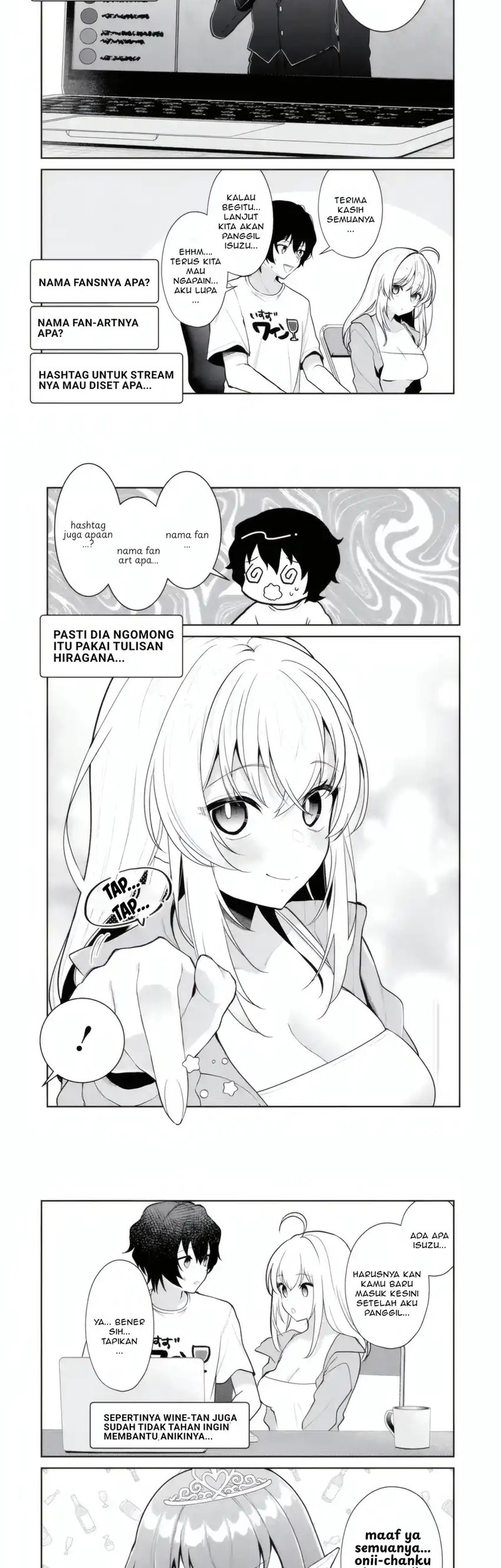 Yuumei VTuber no Ani Dakedo Nazeka Ore ga Yuumei ni Natteita Chapter 15.1 Gambar 3