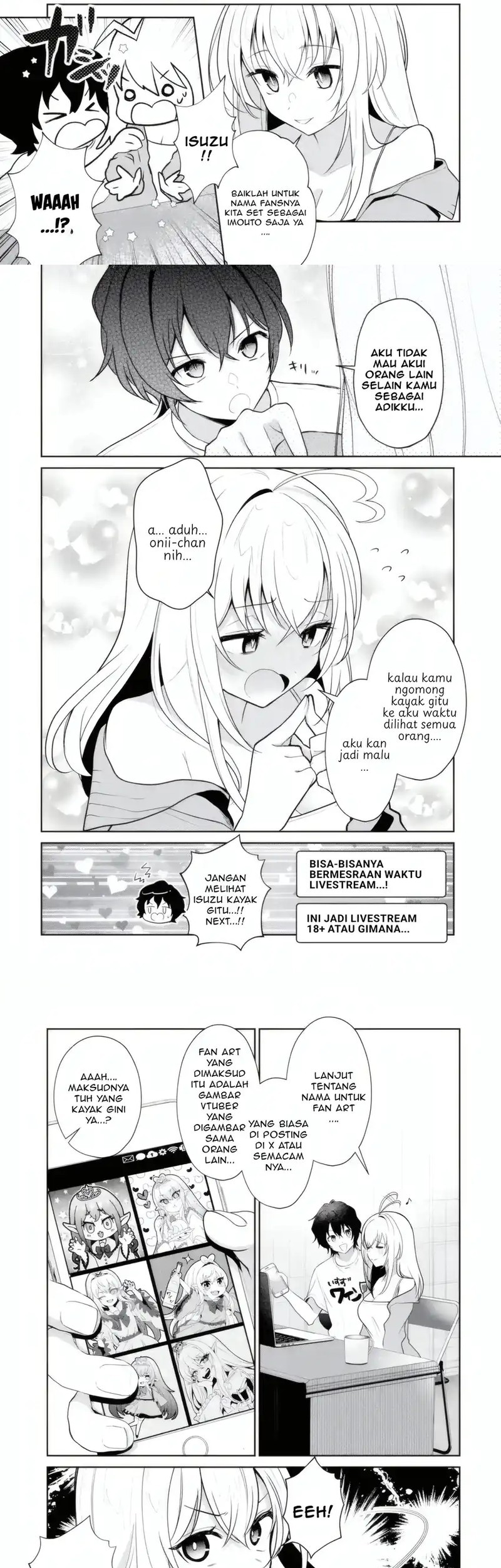 Yuumei VTuber no Ani Dakedo Nazeka Ore ga Yuumei ni Natteita Chapter 15.1 Gambar 5