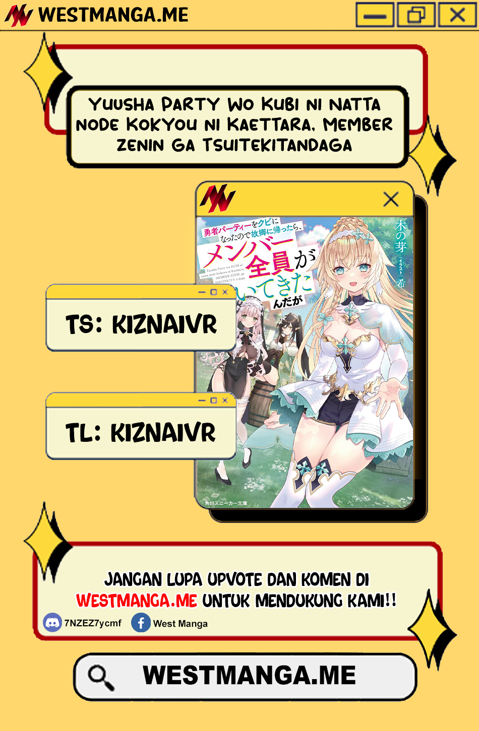 Baca Komik Yuusha Party wo Kubi ni Natta node Kokyou ni Kaettara, Member Zenin ga Tsuitekitandaga Chapter 1 Gambar 1