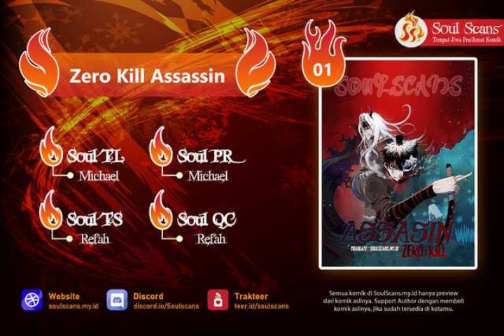 Baca Komik Zero Kill Assassin Chapter 1 Gambar 1
