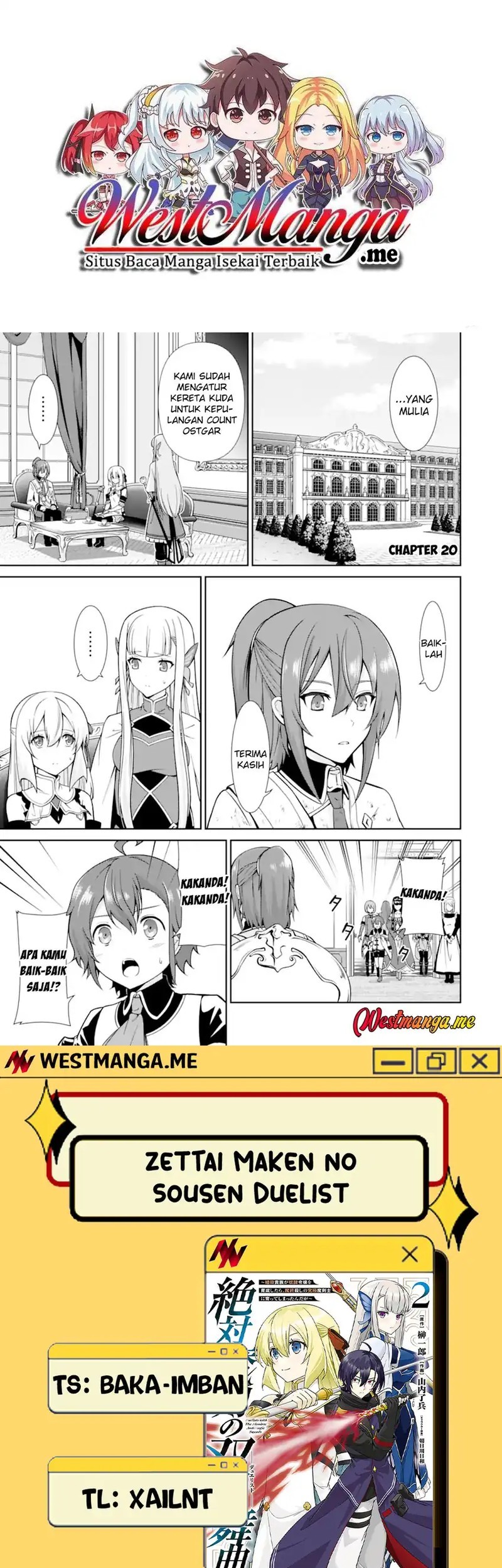 Baca Komik Zettai Maken no Duelist Chapter 20 Gambar 1