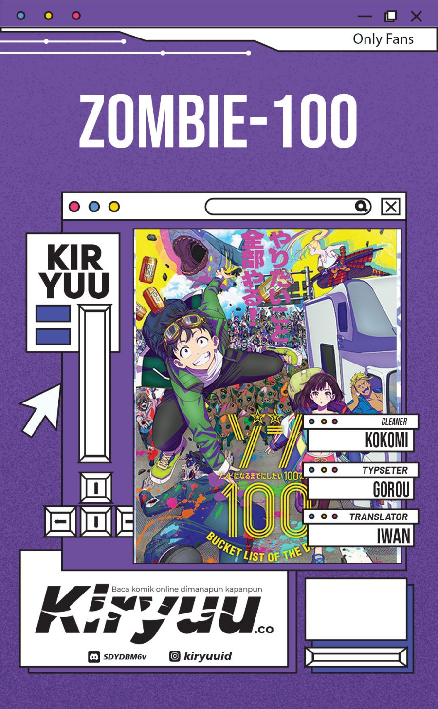 Baca Komik Zombie 100 ~Zombie ni Naru Made ni Shitai 100 no Koto~ Chapter 44 Gambar 1