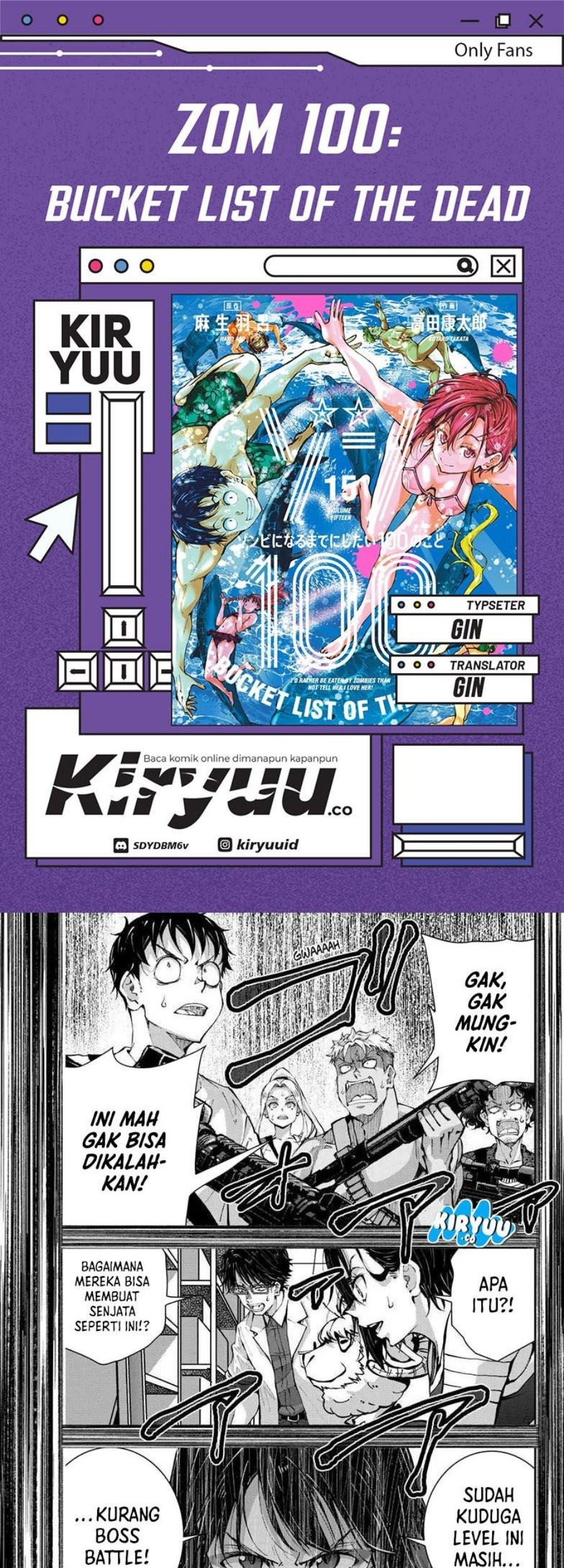 Baca Komik Zombie 100 ~Zombie ni Naru Made ni Shitai 100 no Koto~ Chapter 51 Gambar 1