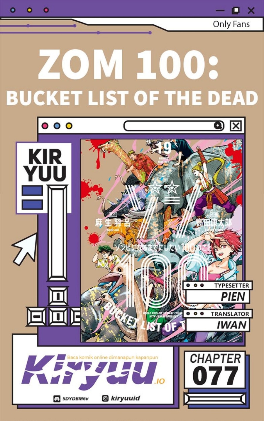 Baca Komik Zombie 100 ~Zombie ni Naru Made ni Shitai 100 no Koto~ Chapter 77 Gambar 1