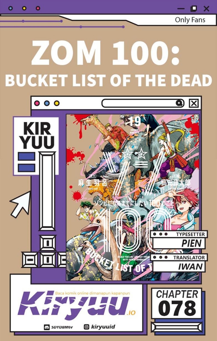 Baca Komik Zombie 100 ~Zombie ni Naru Made ni Shitai 100 no Koto~ Chapter 78 Gambar 1