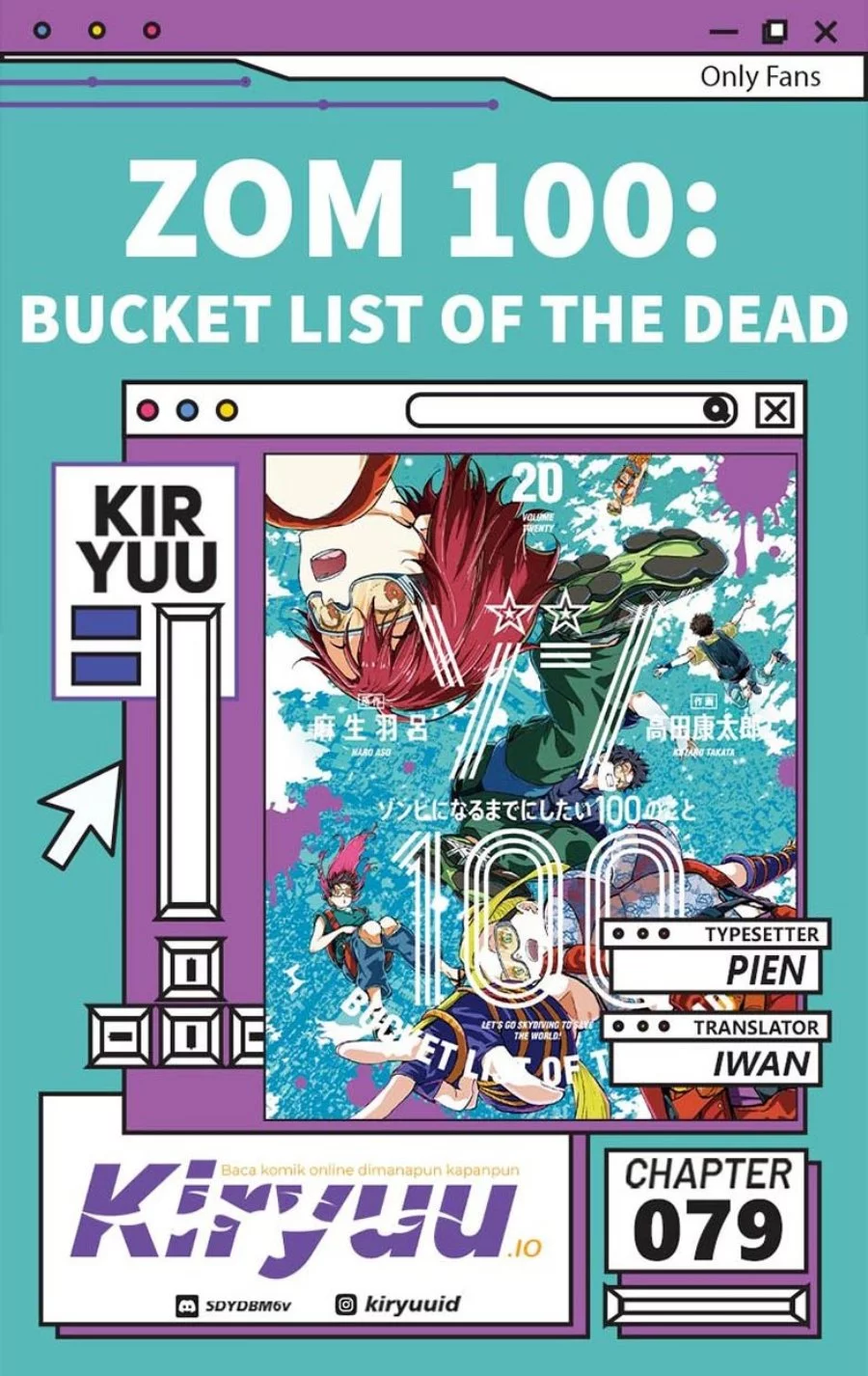 Baca Komik Zombie 100 ~Zombie ni Naru Made ni Shitai 100 no Koto~ Chapter 79 Gambar 1