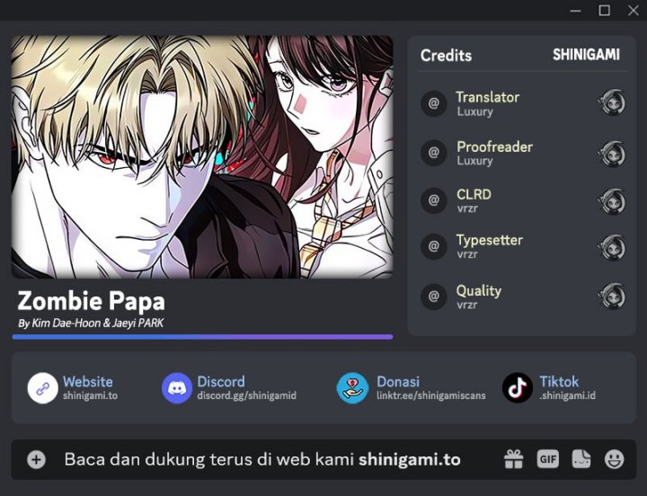 Baca Komik Zombie Papa Chapter 13 Gambar 1