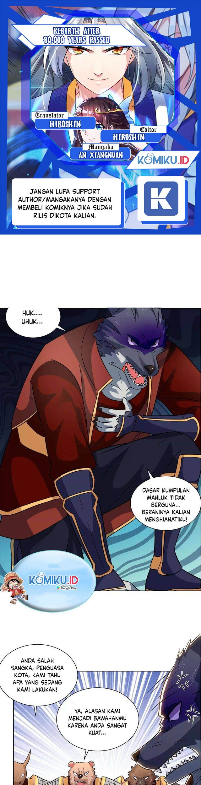 Baca Komik Rebirth After 80.000 Years Passed Chapter 215 Gambar 1