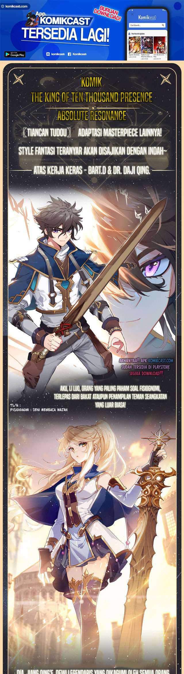 Baca The King of Ten Thousand Presence Chapter 00 Gambar 2