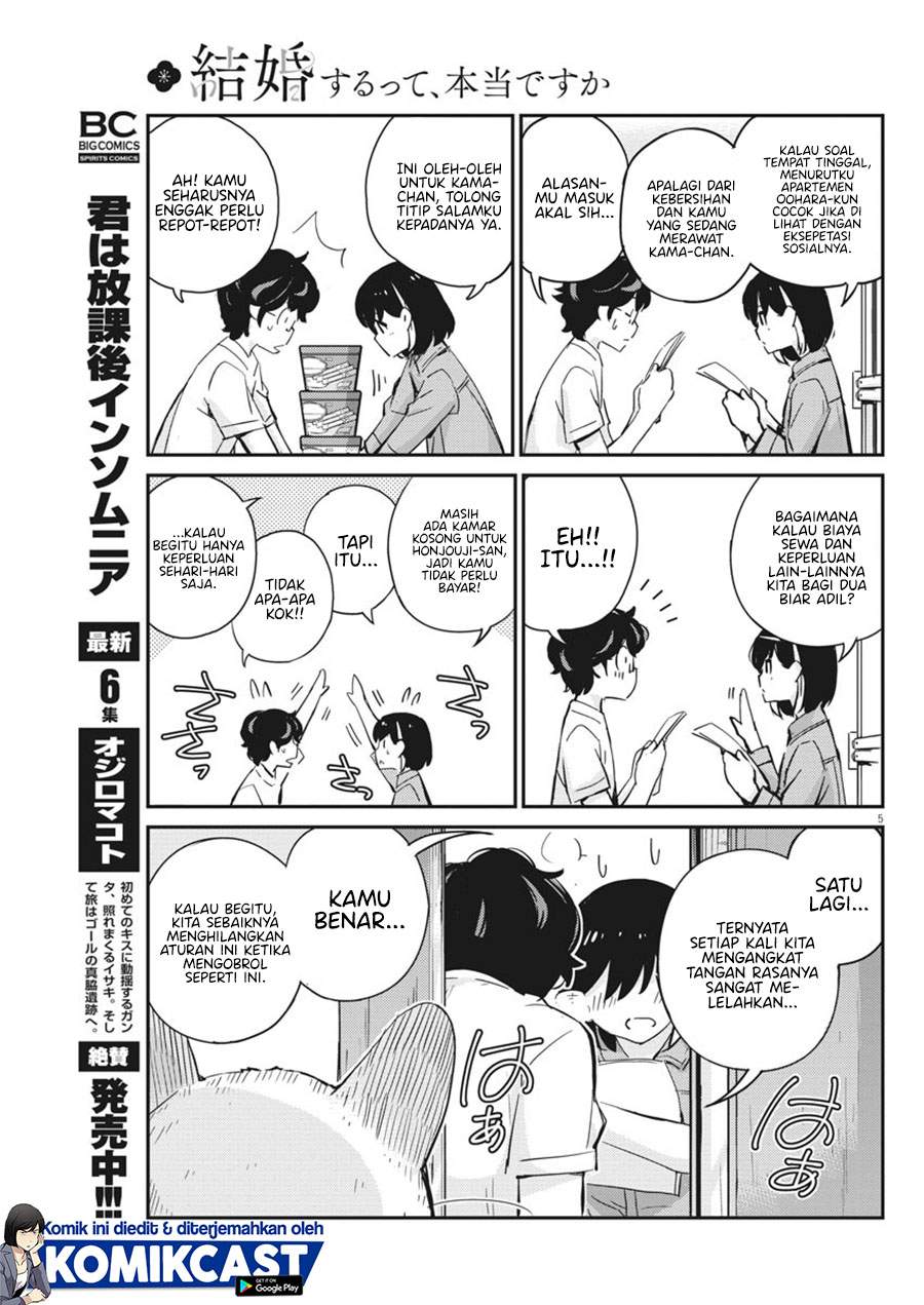 Kekkon Surutte, Hontou Desu Ka? Chapter 42 Gambar 5