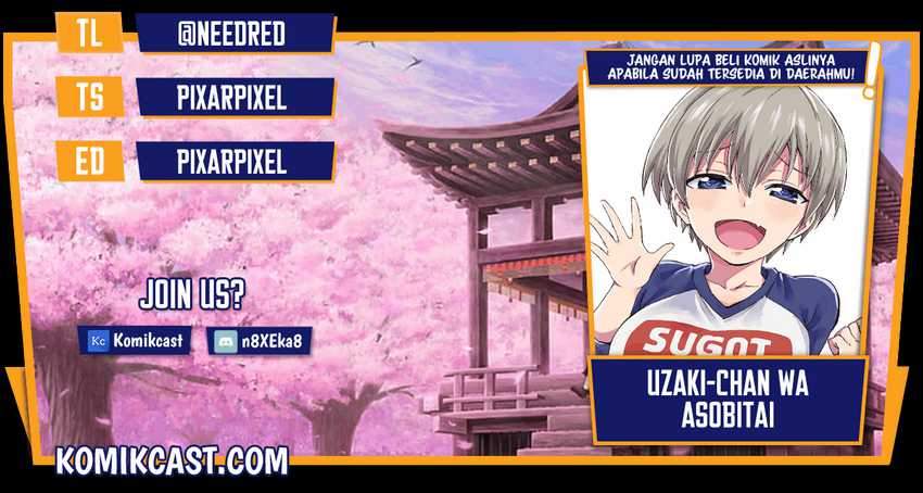 Baca Komik Uzaki-chan wa Asobitai! Chapter 50 Gambar 1