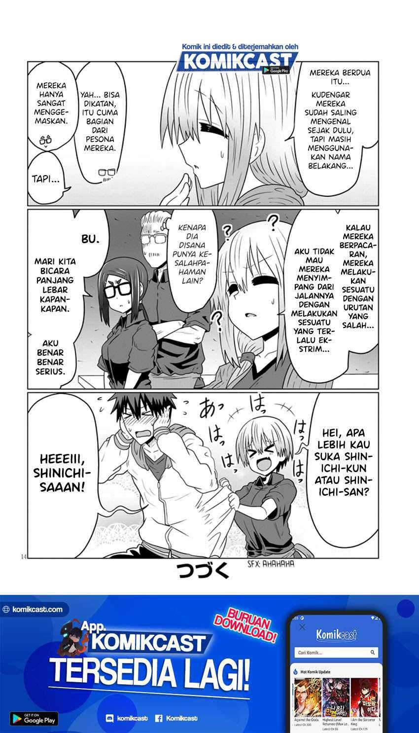 Uzaki-chan wa Asobitai! Chapter 46 Gambar 15