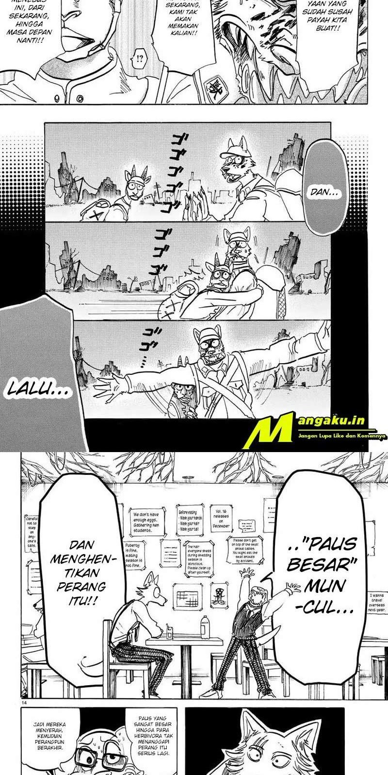 Beastars Chapter 154 Gambar 8