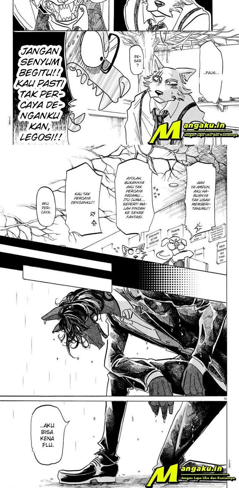 Beastars Chapter 154 Gambar 9