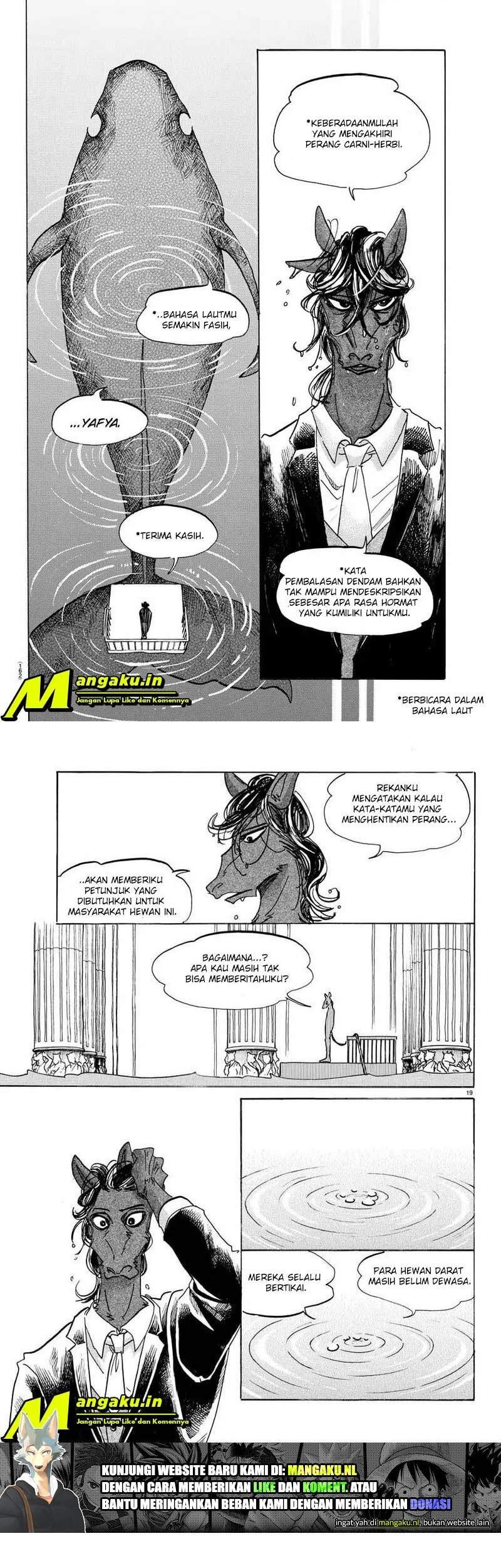 Beastars Chapter 154 Gambar 11