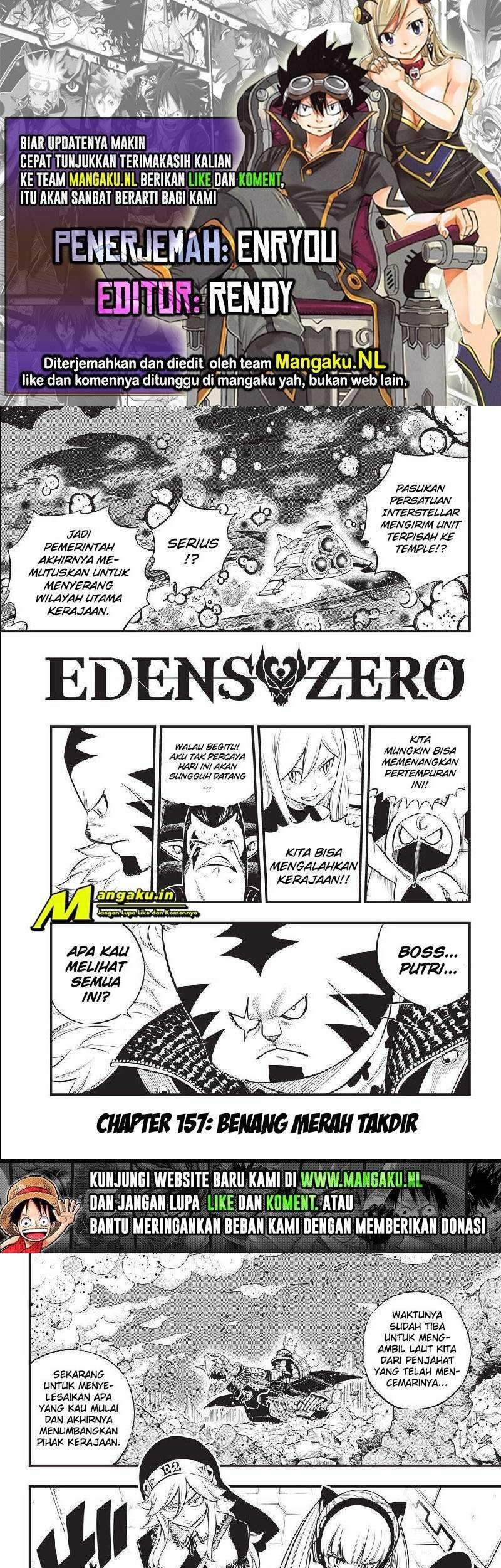 Baca Komik Eden's Zero Chapter 157 Gambar 1