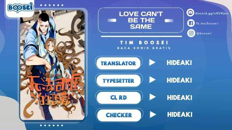 Baca Komik Love Can’t Be The Same Chapter 00 - prolog Gambar 1