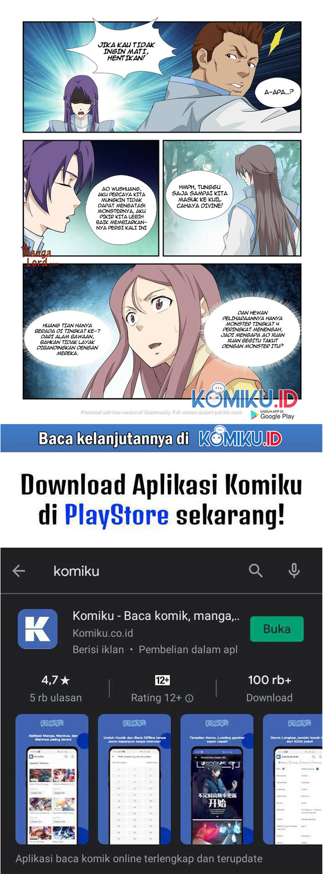 Heaven Defying Sword Chapter 255 Gambar 12