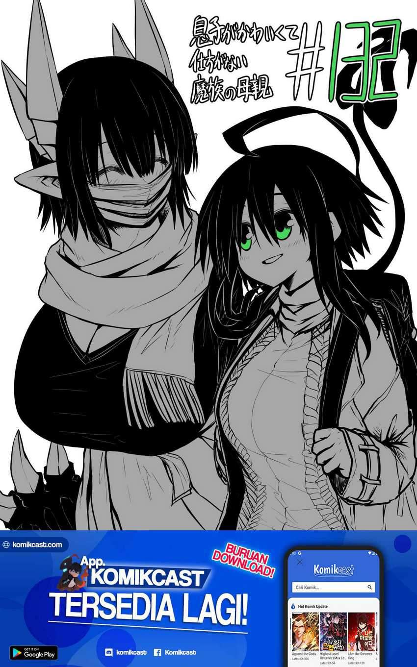 Baca Musuko ga Kawaikute Shikataganai Mazoku no Hahaoya Chapter 132 Gambar 2