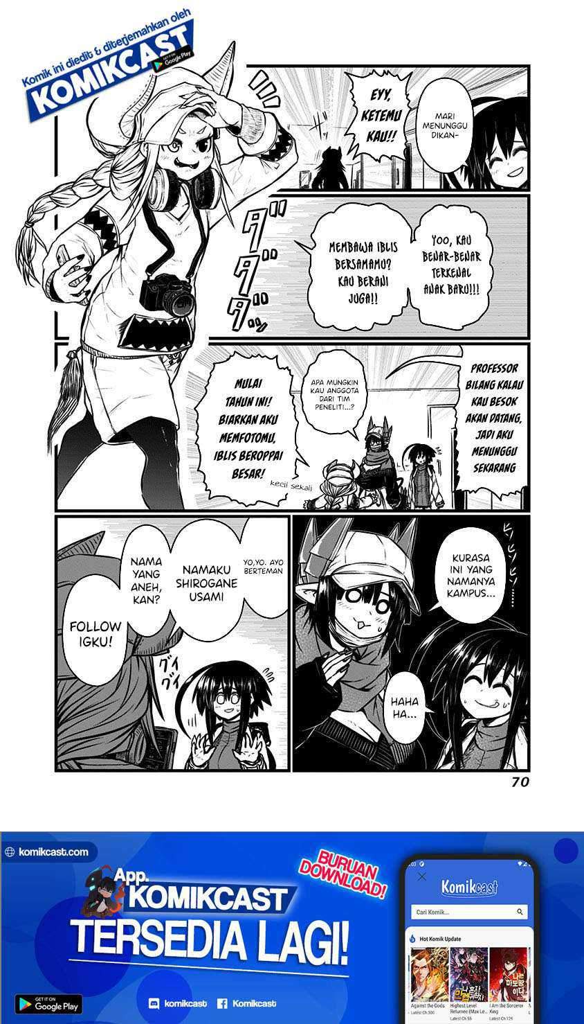 Musuko ga Kawaikute Shikataganai Mazoku no Hahaoya Chapter 132 Gambar 8