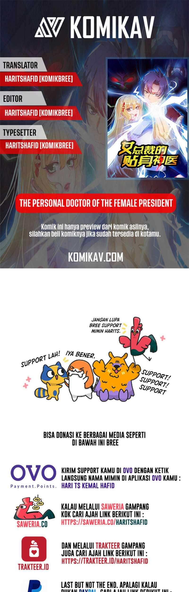 Baca Komik The Personal Doctor Of The Female President Chapter 04 Gambar 1