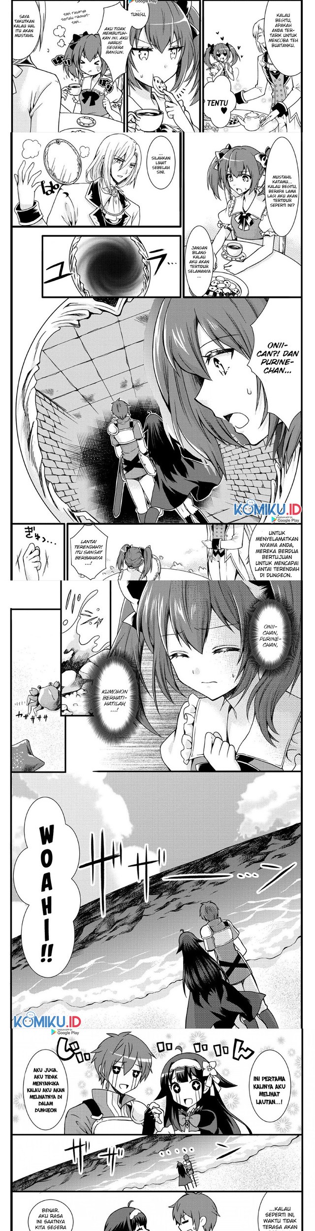 Baca Kami Skill (Kokyou) suru Dake de Level Up suru Boku wa, Kamigami no Dungeon e Idomu. Chapter 06 Gambar 2