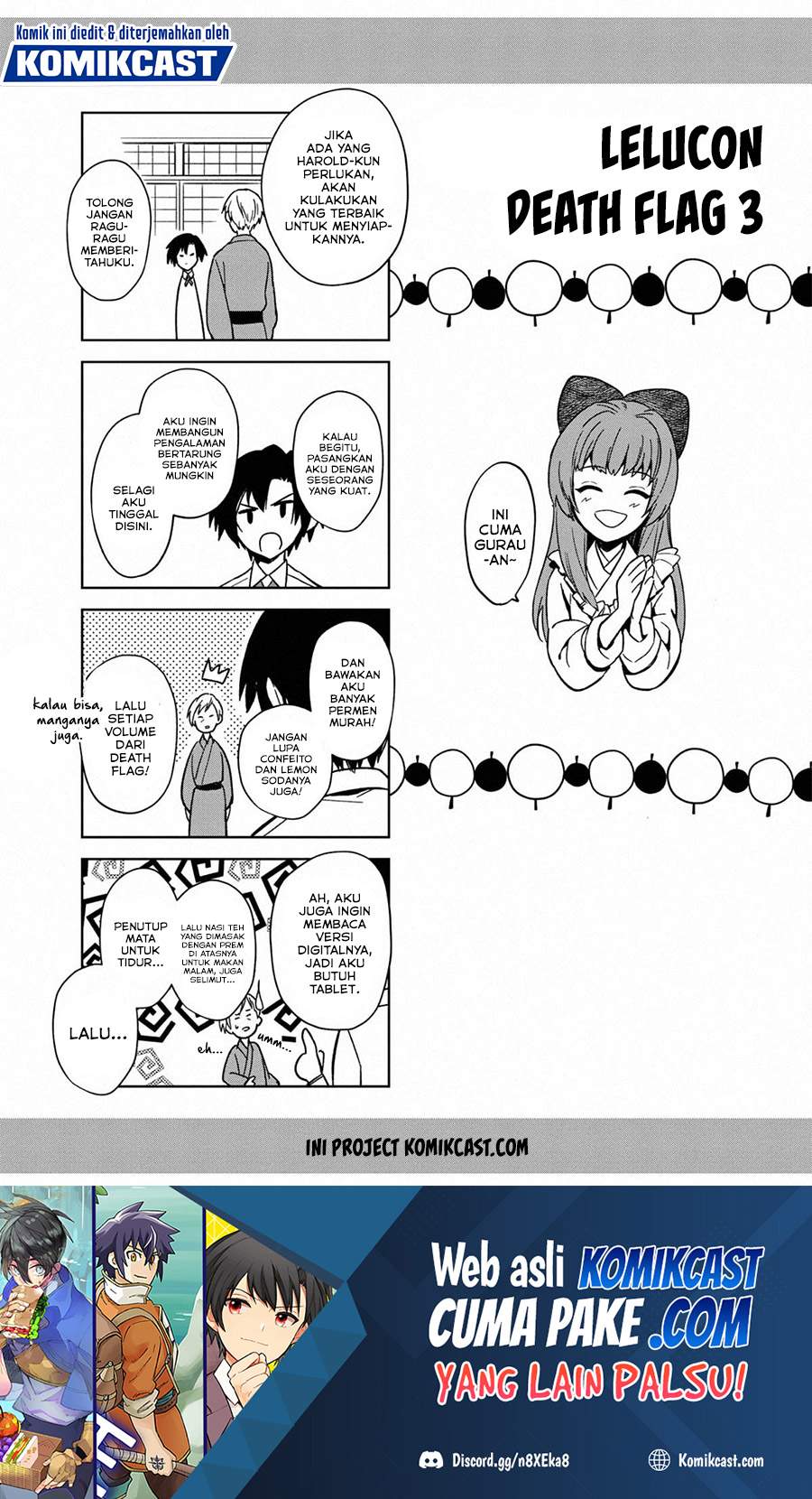Baca My Death Flags Show No Sign of Ending Chapter 29.5 Gambar 2