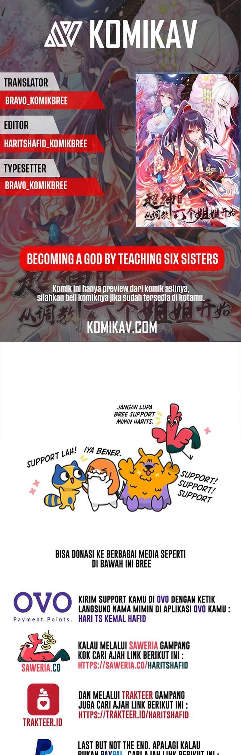 Baca Komik Becoming A God By Teaching Six Sisters Chapter 00 Gambar 1