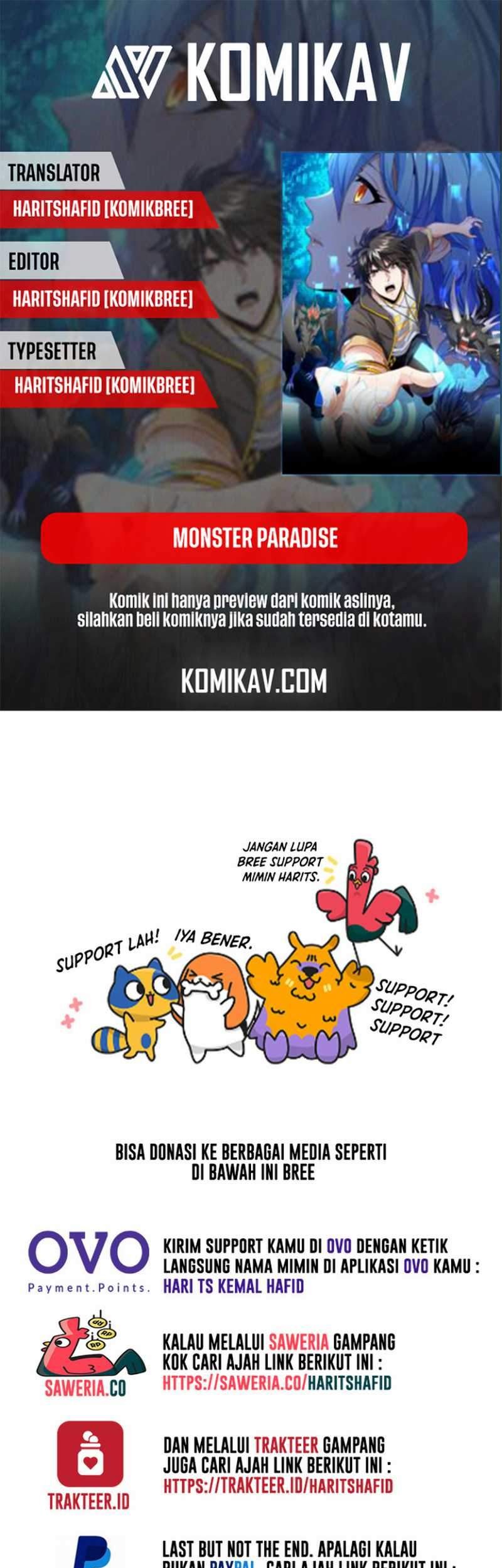 Baca Komik Monster Paradise Chapter 00.1 Gambar 1