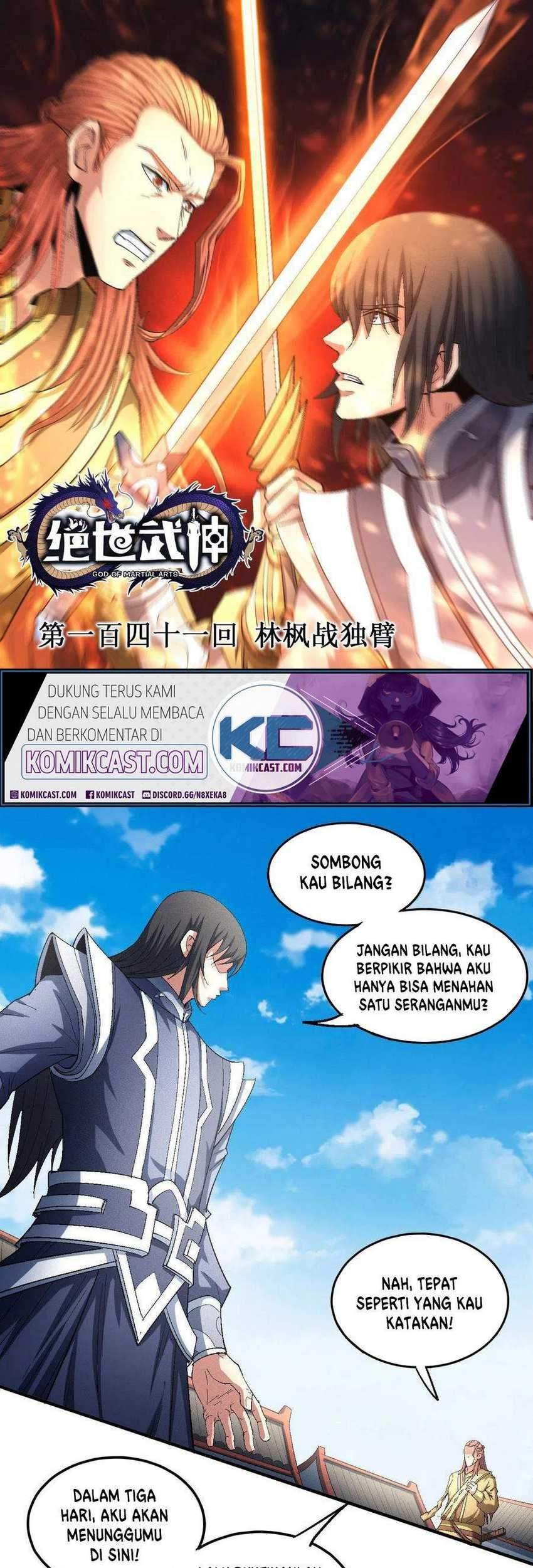 Baca God of Martial Arts Chapter 141.1 Gambar 2